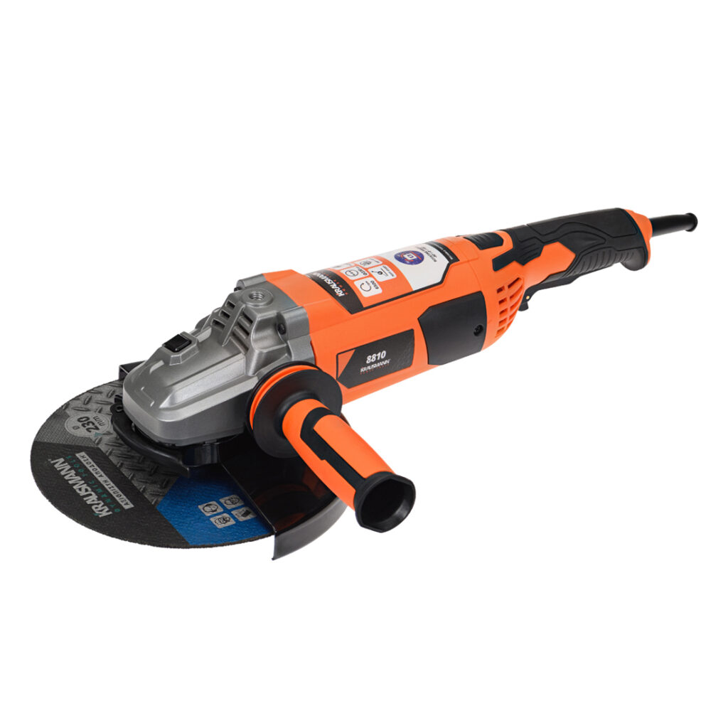 ΓΩΝΙΑΚΟΣ ΤΡΟΧΟΣ ΡΕΥΜΑΤΟΣ Φ230 2200W 8810 KRAUSMANN 1